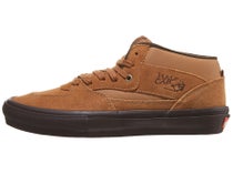 Vans Skate Half Cab Shoes Golden Brown/Gum