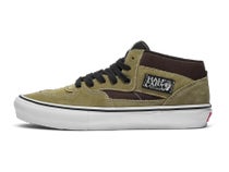 Vans Skate Half Cab Shoes Olive Brown