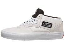 Vans Skate Half Cab Shoes White/Black