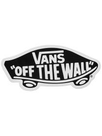 Vans Off The Wall Black Sticker 5"