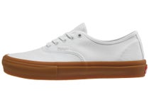 Vans Skate Authentic Shoes White/Gum