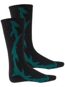 Vans Skate Thorn Crew Socks Rain Forest