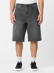 Volcom Chillow Denim 24" Shorts Black Grey
