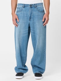 Volcom Chillow Denim Jeans Dirty Cowboy Blues