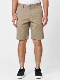 Volcom Frickin Modern Stretch Shorts Khaki