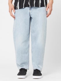 Volcom Hockey Dad Denim Jeans Heavy Worn Faded