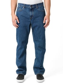 Volcom Pipe Dreams Denim Jeans Dk Stone
