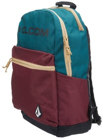 Volcom School Backpack Blue/Maroon