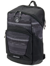 Volcom Slam School Backpack Grey Blue