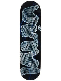 Vinyl Spiral Blue Marble Deck 8.25 x 31.8