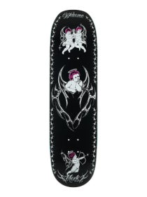 Welcome Mock Cherubs on Moontrimmer 2.0 Deck 8.6x32.34