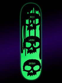 Zero 3 Skull Blood GLOW Deck 8.5 x 32.3