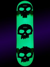 Zero 3 Skulls Glow In The Dark Complete 8.0 x 31.6