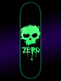 Zero Blood Skull GLOW Deck 8.25 x 31.9