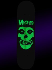 Zero x Misfits Fiend Skull Glow Deck 8.5 x 32.3