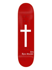 Zero Sheckler Cross Red Deck 8.25 x 31.9