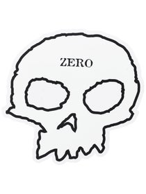 Zero Skull Sticker White