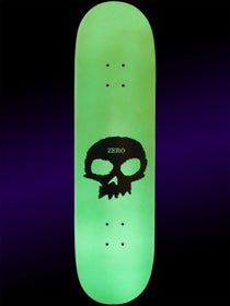 Zero Single Skull Glow In The Dark Deck 8.5 x 32.3