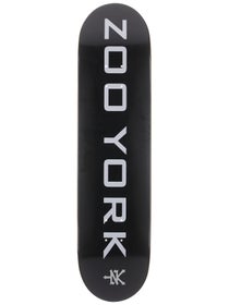 Zoo York OG 95 Logo Block Black/White Deck 7.75 x 31.75