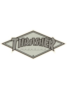 Thrasher Magazine 4 x 2 Diamond Stickers – 5150 Skate Shop