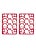 Ace Shims Riser Pads 1/8" Red