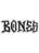 Bones 5" Sticker White/Black