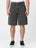 Brixton Builders Carpenter Baggy Shorts Washed Black