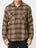 Brixton Bowery Flannel Chocolate/Khaki