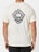 Creature Bonehead Flame Wash T-Shirt Natural