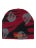 Creature Spiral Skull Beanie Maroon/Black