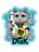 DGK Good Luck Santo Sticker