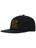 Glass House Projection Snapback Hat Black