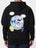 Girl Hello Kitty Rainbow Circle Hoodie Black
