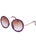 Happy Hour Braydon Squares Sunglasses Purple Tortoise