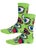 Heroin Mutant Socks Green