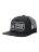 Heroin Punk Skull Trucker Snapback Hat