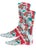 HUF Microdose Tie Dye Socks Red