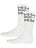 Independent Bratrud Notebook Crew Socks White