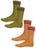 Independent Bar Logo 2-Pack Socks Sand/Army