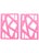 Krooked Riser Pads 1/8" Hot Pink