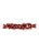 Krooked Brush Script Sticker Black/Red