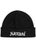 Krooked Double OK Script Beanie Black