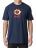 Krooked Sun Heart T-Shirt True Navy