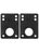 Modus Riser Pads 1/8" Black