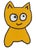 Meow Cat Sticker 2.9"