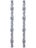 Opera Barbwire Rails Silver