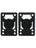 Pig Piles Black Riser Pads 1/8