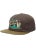 Real EMB Snapback Hat Charcoal/Tan