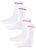 Santa Cruz Strange Strip 2 Pack Socks White