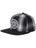 Spitfire Classic '87 Swirl Patch Snapback Hat Black/Wht